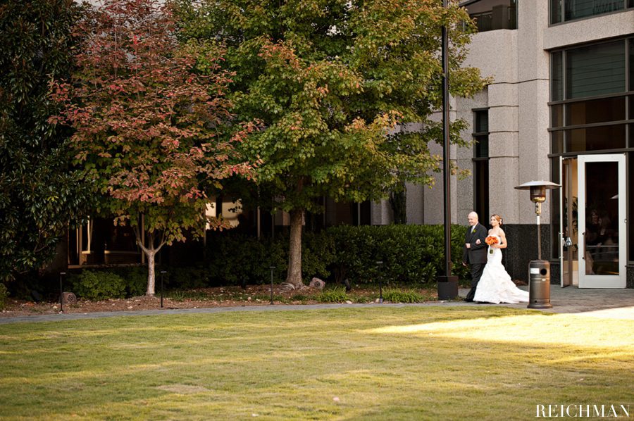 wedding ceremony at the Hotel Intercontinental Buckhead Atlanta