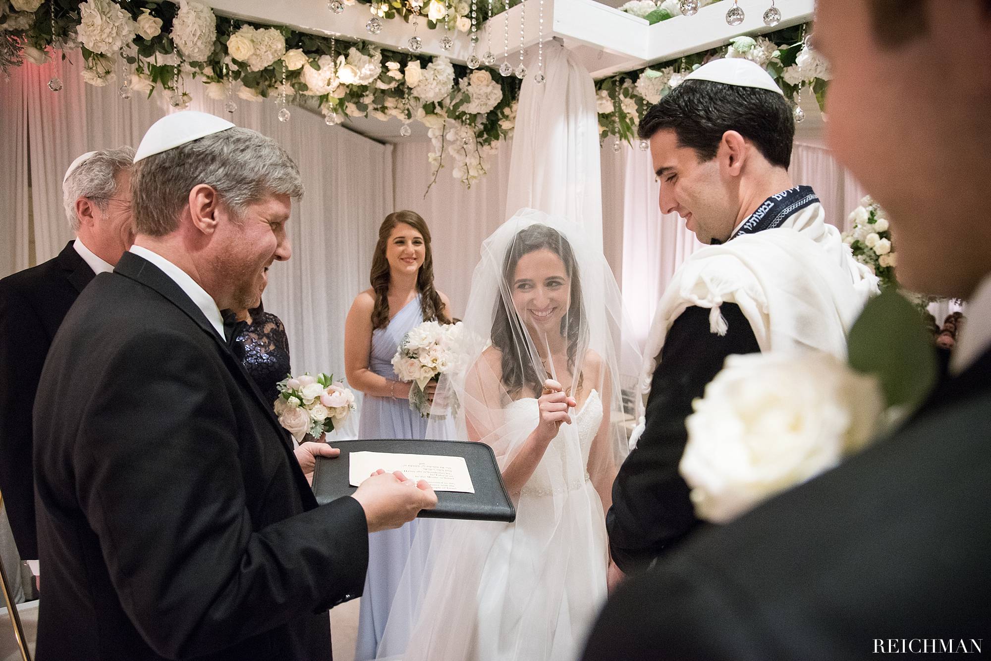 Bride and Groom exchanging rings
