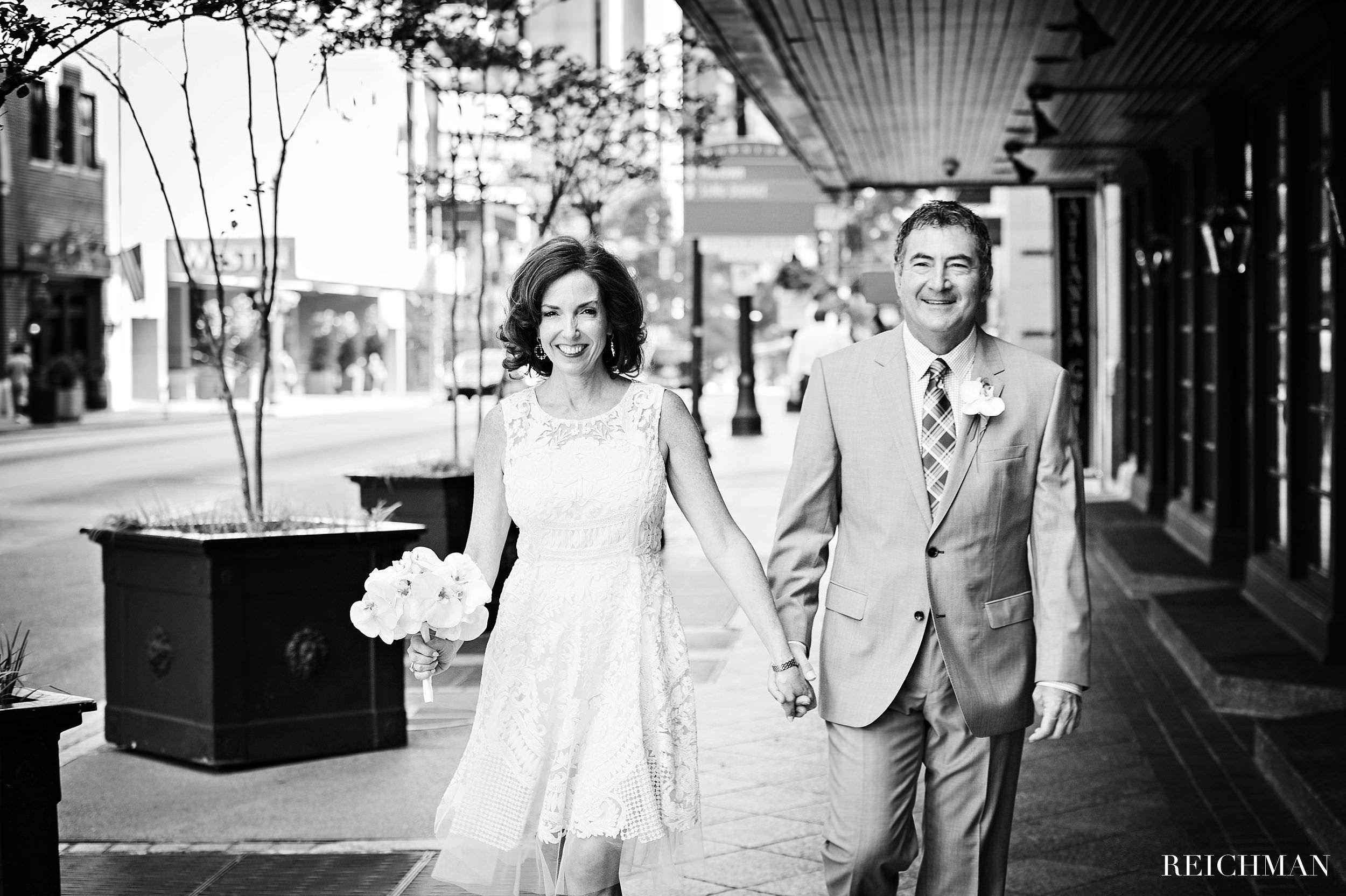 Bride and groom portraits at Ritz Atlanta