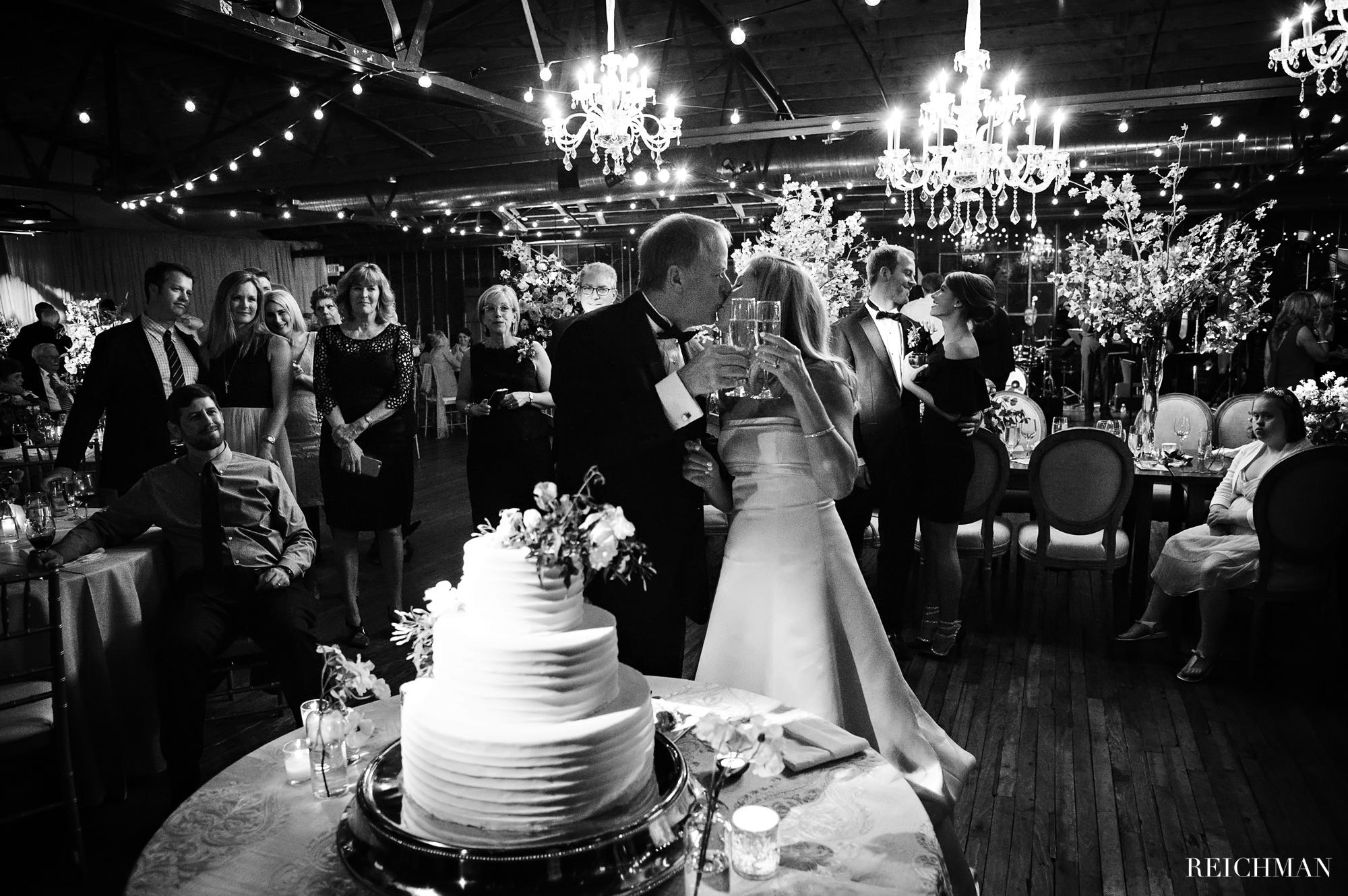 classic black and white wedding photography