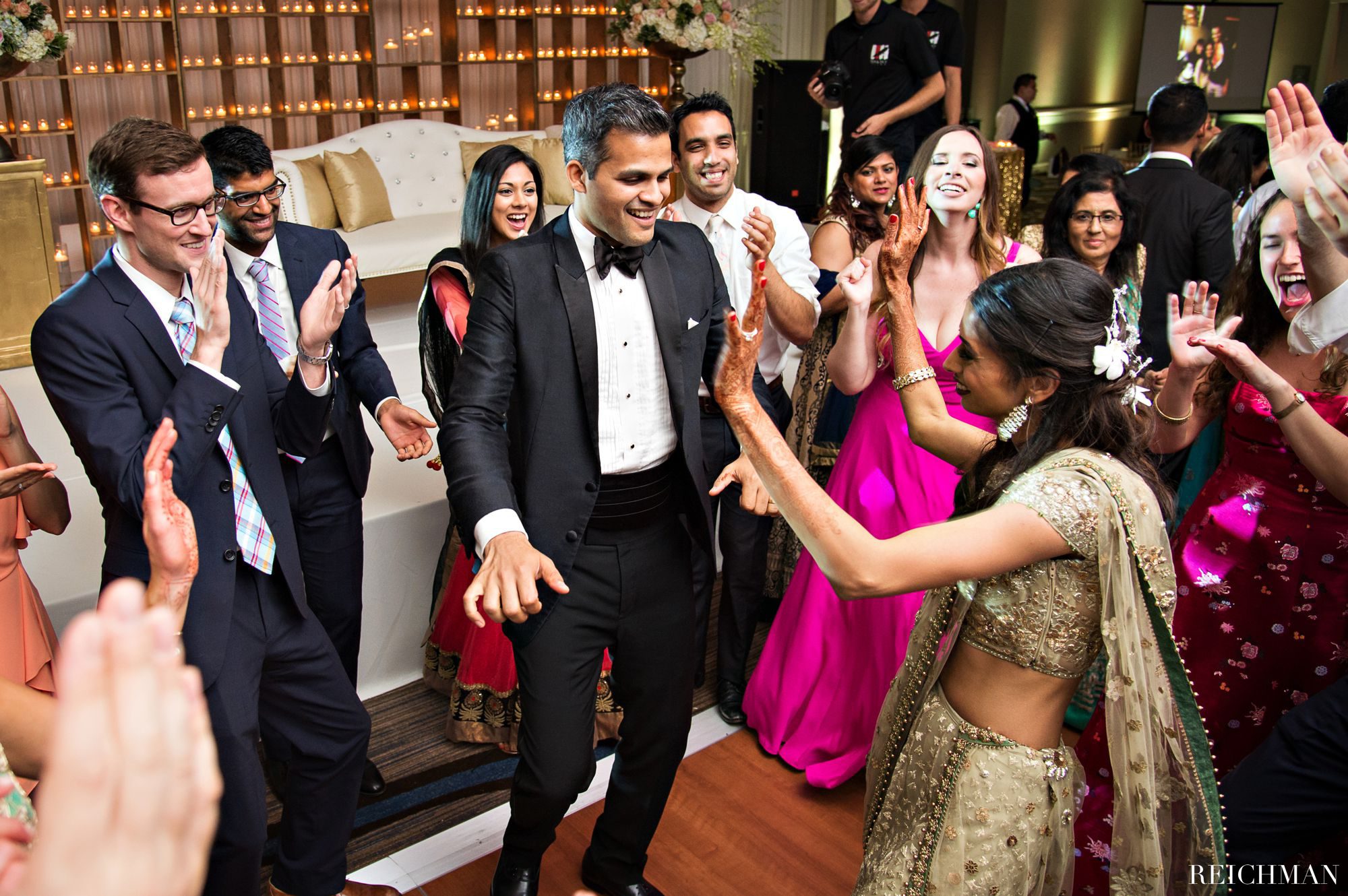Indian wedding reception Westin Perimeter