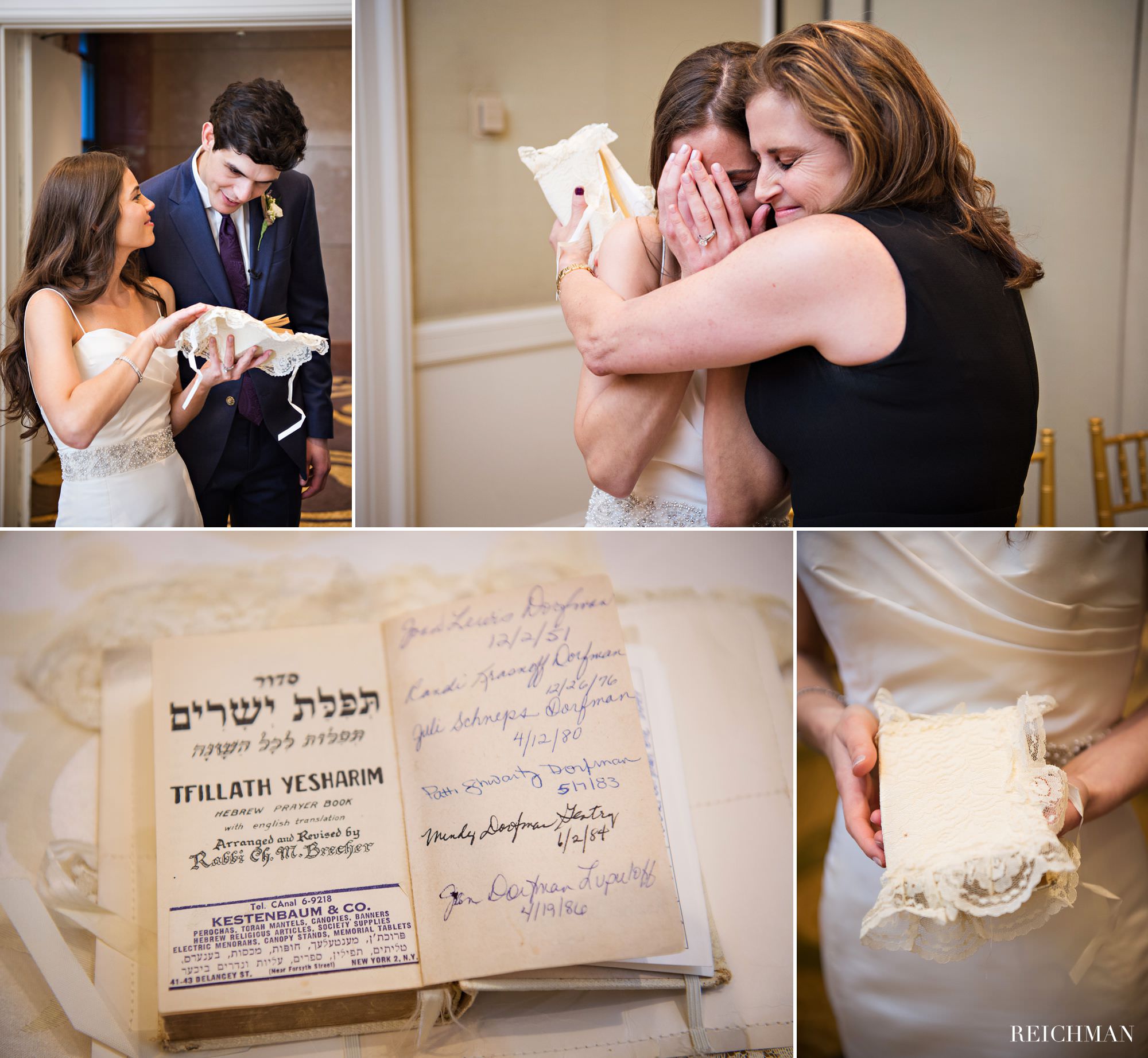 Bride with family Bible